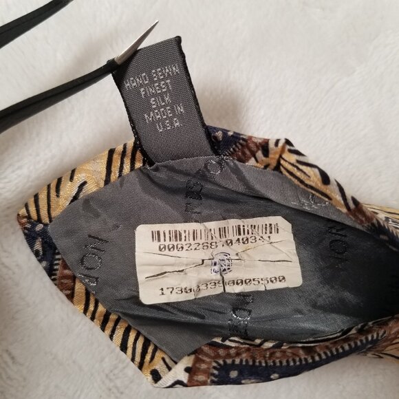 Robert Talbott Studio Nordstrom Tie Hand Sewn Finest Silk Made USA 4 by 60.5 - Picture 8 of 11